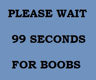 Wait 99 Seconds For Boobs