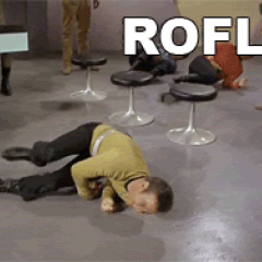 Star Trek - Rolling On Floor Laughing